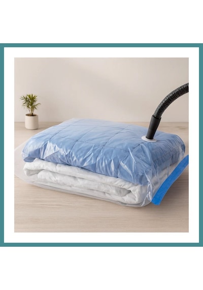 Trendexa Vakuumlu Hurç 3'lü Set 2x55x90 Cm + 1x80x100 Cm - %75 Yer Tasarrufu Mac Diğer