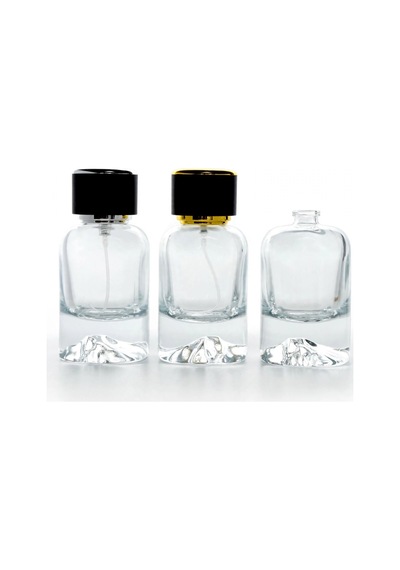 Boş Parfüm Şişesi 50 Ml Mount Dağ 3 Adet Sprey Aparat İle Kapatılır-kolay Kapama Boş Şişe