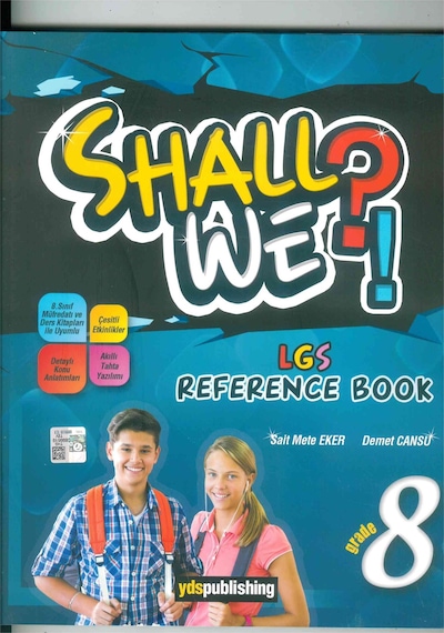 Yds Publishing 8. Sınıf Lgs Ingilizce Shall We Referance Book - W
