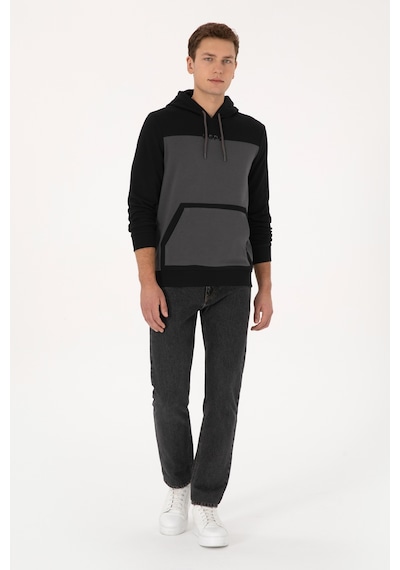 U.s. Polo Assn. Erkek Siyah Sweatshirt 50315453-vr046 Siyah
