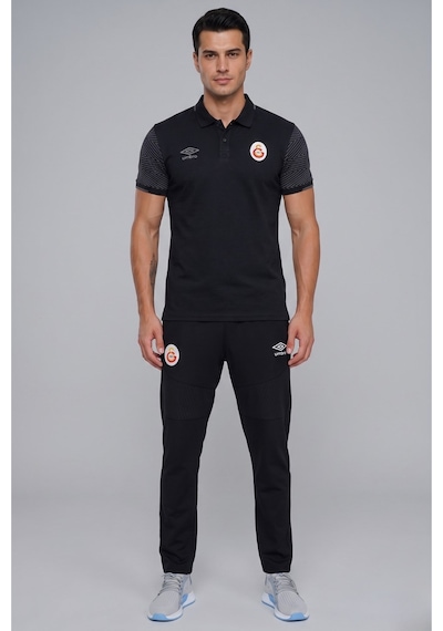 Beşiktaş Galatasaray Lisanslı Umbro Eşofman Altı+polo T-shirt 03-siyah