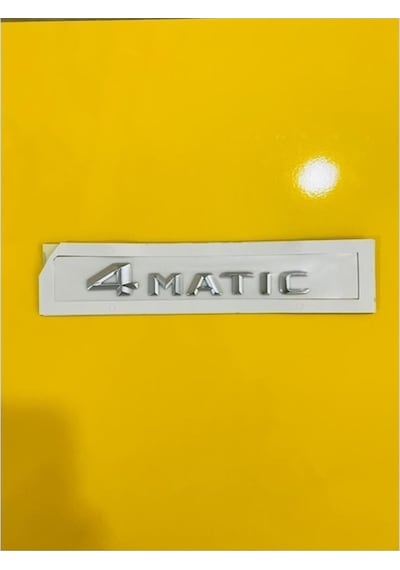 Mercedes 4matic Bagaj Yazısı A+ Kalite