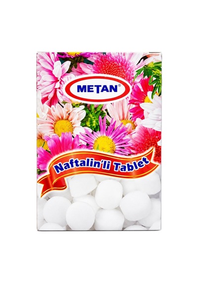 Metan Tablet Naftalinli - 12'li Paket