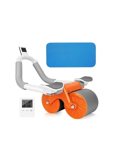 Ultimate Sup, Abs Tekerlekli Silindir, Abs Egzersizi, Silindirli Egzersiz, Fitness Ekipmanı 4741 Beyaz - Yeşil