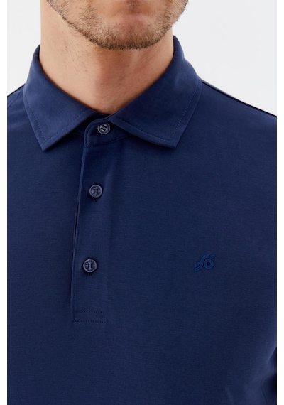 Sabri Özel Erkek Lacivert Dar Kesim Slim Fit Modal Dokuma Polo Yaka Tişört Sabri Özel Erkek Lacivert Dar Kesim Slim Fit Modal Dokuma Polo Yaka Tişört
