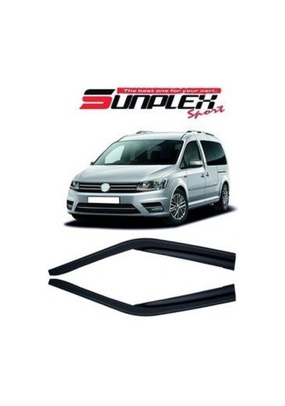 Volkswagen Caddy 2004-2019 Sunplex 2Li Cam Rüzgarlığı