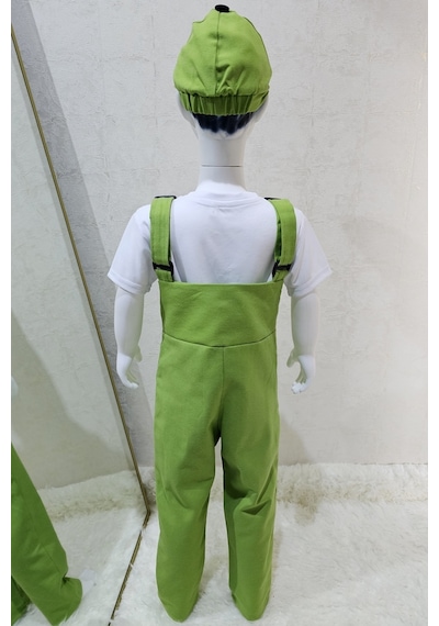 Bahçıvan Tulum Ve Şapka Set Yeşil