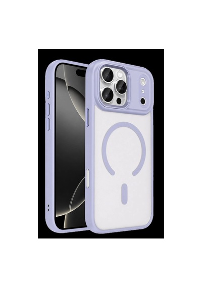 Joko Apple iPhone Uyumlu 17 Pro Terea Magsafe Kapak - Mor İtdark56273