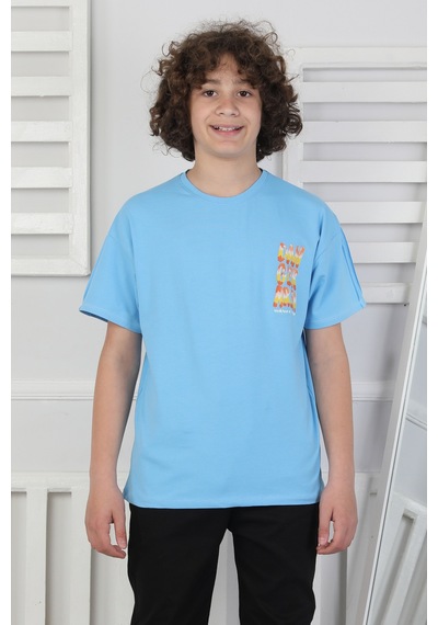 Crassi Erkek Çocuk T-shirt Mavi