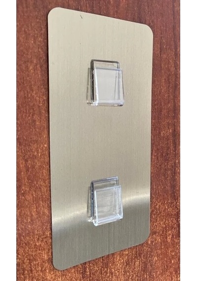 Sticker K.yapış. Askılık Altın Sarısı Çiftli Dikey Çok Renkli