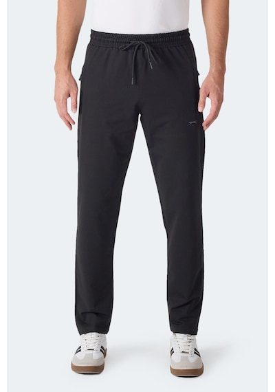 Slazenger Imprınt I Erkek Siyah Eşofman Altı Siyah