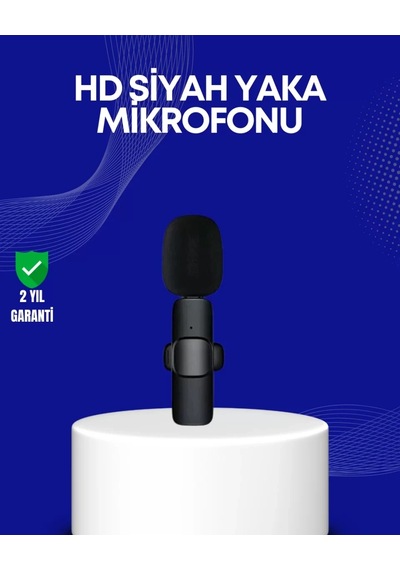 Home Lightning Girişli 2 Li Kablosuz Yaka Mikrofonu Çift Kişilik Kayıt