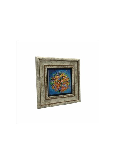 Ağaç Baskılı Taş Tablo 20x20
