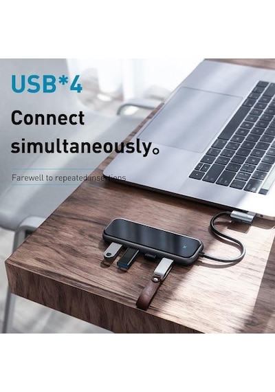 Baseus EZ0G Çok Fonksiyonlu Type-C Hub