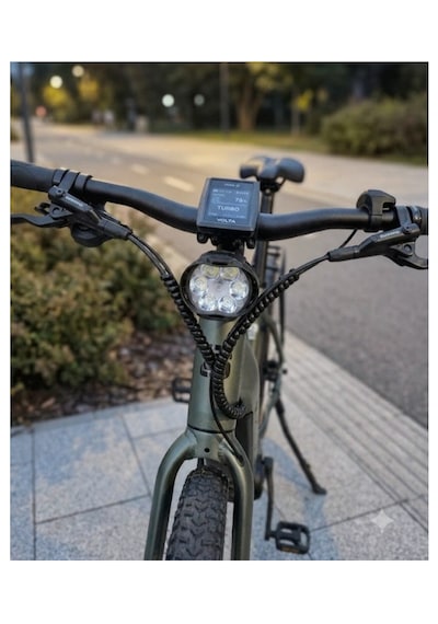 Motosiklet Ve Elektrikli Araç Uyumlu 6 Led'li 2 Modlu Beyaz Renk Mercekli Ek Aydınlatma Lambası 9-85v 1 Adet