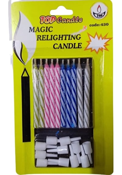 Magıc Relıgh Candle Sönmeyen Mum 10'lu