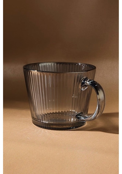 Karaca Plain Kupa 380 Ml Gri