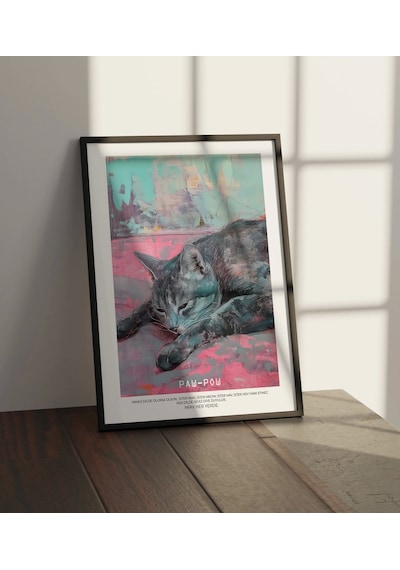 Paw-pow No:14 Art Print