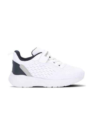 Slazenger Flarex Unisex Çocuk Cırt Cırtlı Beyaz / Lacivert Günlük Spor Ayakkabısı