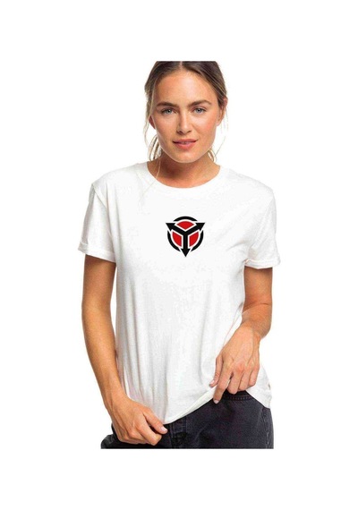 Hglogo Baskılı Beyaz Kadın Tshirt