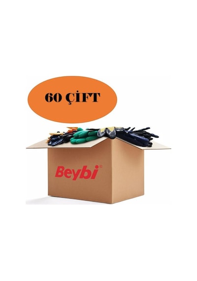 Beybi Pu Touch Hassas Montaj Iş Eldiveni 9 Beden - 60 Çift