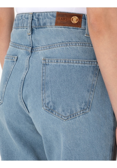 Pierre Cardin Kadın Mavi Pantolon Jean 50301277-vr036 Mavi