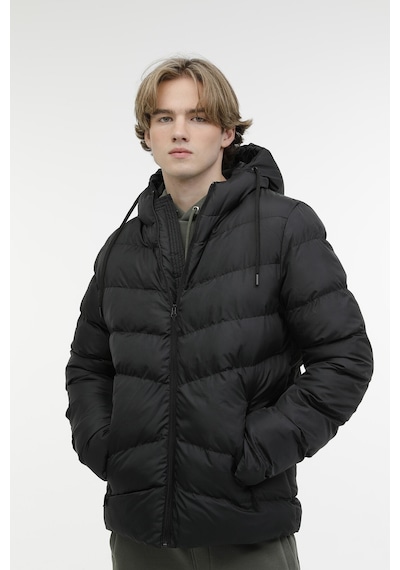 Kinetix Ml Marıo Coat 2Sn541 3Pr Siyah Erkek Kısa Kaban 000000000101398249 Siyah