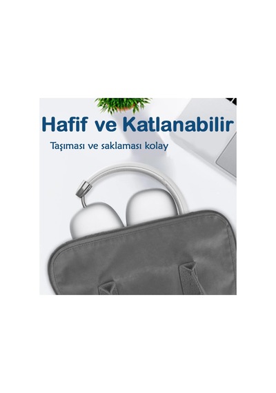 Hp5 Anc Kulak Üstü Kablosuz Bluetooth Kulaklık Silver-gri