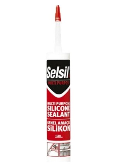 Beyaz Universal Silikon - 280 Gr - Genel Amaçlı Şeffaf Şeffaf
