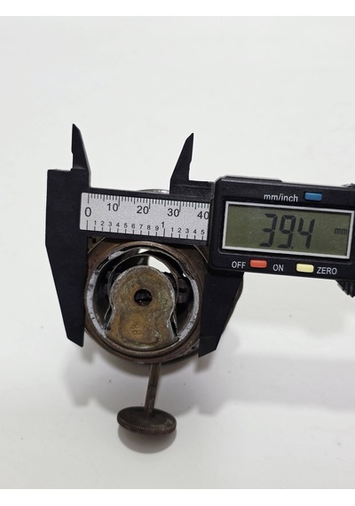 Antika Gaz Lambası Mekanizma Başlığı 005 Sarı
