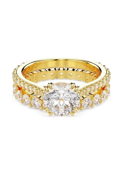 5693506 Swarovski Yüzük Stılla:rıng Double Whı/gos 55 Çok Renkli