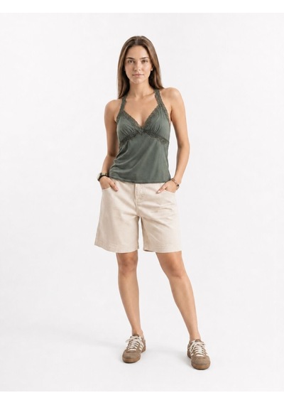 LOFT Slim Fit Kadın Bluz K.kol Sage