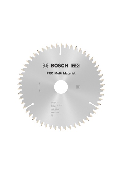 Professional Accessories - Standard For Serisi Çoklu Malzeme İçin Daire Testere Bıçağı 190 30 Mm 54 Diş çok renkli