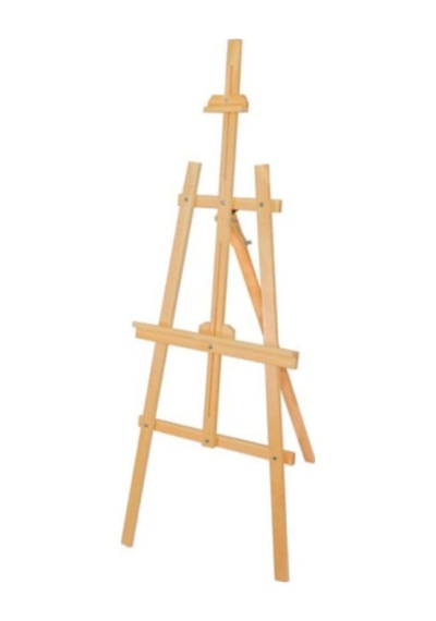 Çam Ağacağından Ayaklı Ayarlanabilir Büyük Boy Resim Şövalesi 175 Cm - 102037481