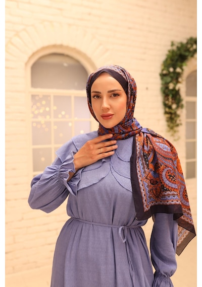 Silk Home Nariya Şal 90001-27 Kiremit