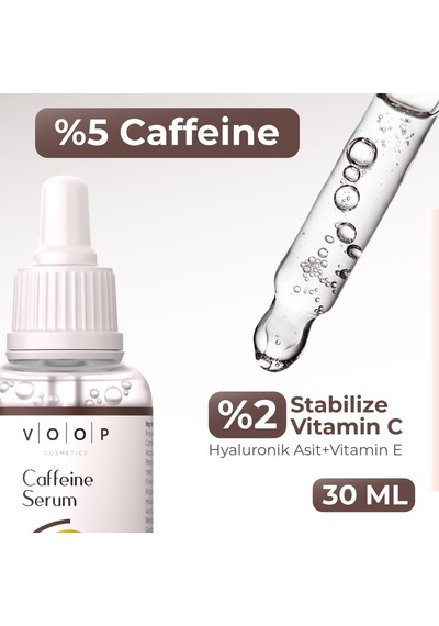 Tr Kafein Göz Altı Morlukları Karşıtı 5% Caffeine + 2% Vitamin C 30 Ml Serum