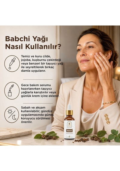 Babchi Yağı 10 Ml %100 Saf Ve Doğal