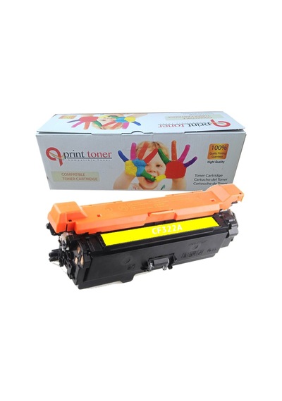 Qprint Toner Hp 652a Cf322a Sarı Uyumlu Toner M651dn M680dn Cz248a Cz249a Cz250a Cz256a Cz257a