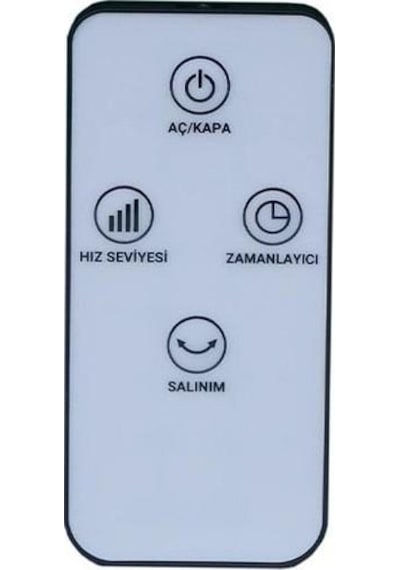 Vals Baleno Sf8baac 3d Gri Ayaklı Vantilatör