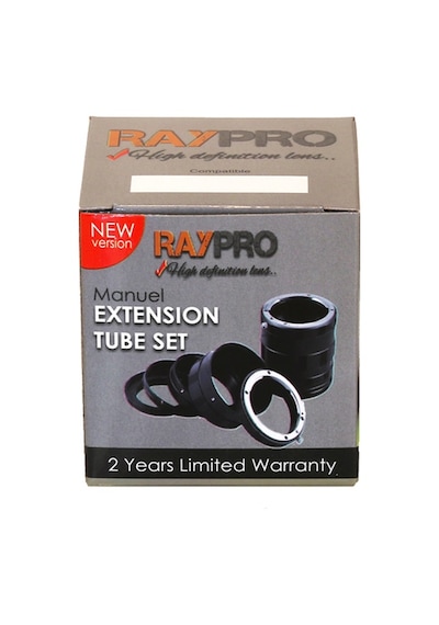 Raypro Manuel Makro Extension Uzatma Tüpü Seti Olympus Uyumlu