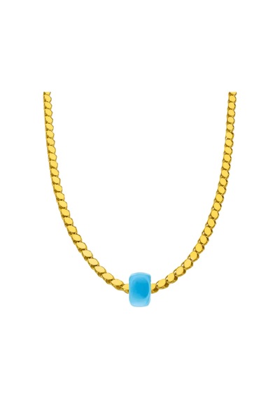 Zincir Kolye 718929 Gold Gümüş
