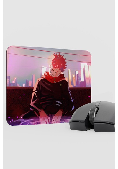 Jujutsu Kaisen Anime V4 - 22x18 Gaming Kauçuk Kaymaz Taban Mouse Pad Fare Altlığı