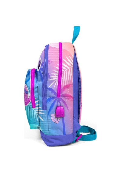 Coral High Kids Flamingo Desenli Lavanta Pembe Usb Şarjlı Kulaklı