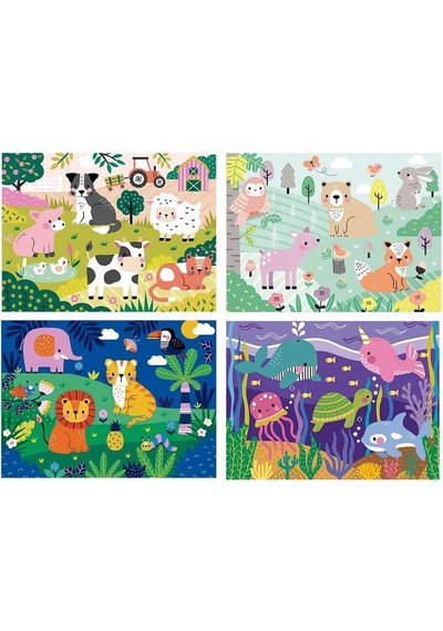 My 4 Progressive Jigsaw Puzzles Mavi