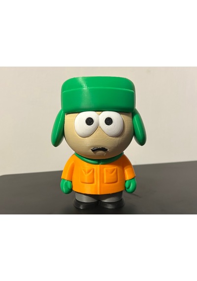Kyle Broflovski Figürü - 3d Yazıcı South Park Biblo - Yeşil Şapkalı Koleksiyon Figürü
