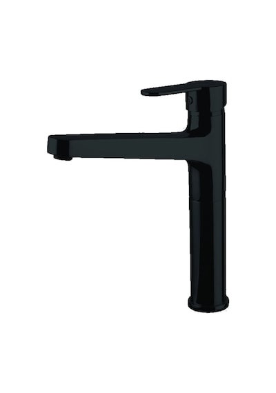 Newarc Domino Çanak Tipi Lavabo Bataryası Siyah