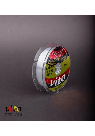 Vito Süper Strong Monoflament Şeffaf Misina 160 Metre 0,18mm - Standart