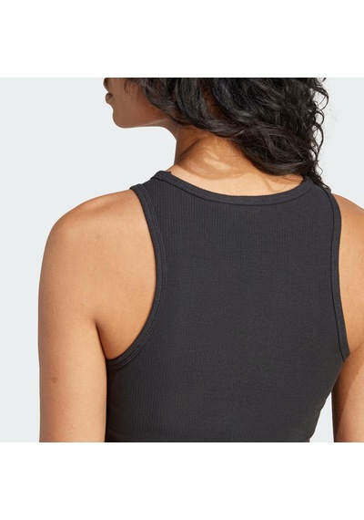 Adidas Essentials Ribbed Kadın Atlet C-adııw5736b30a00 Siyah