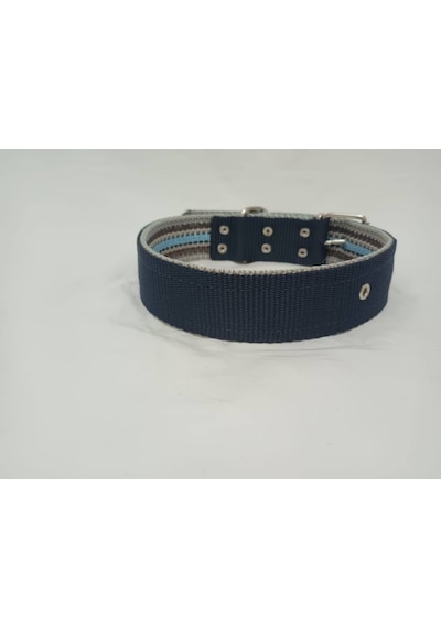 Kozaklı 10478 Büyük Irk Köpek Tasması Lacivert 70 x 4 CM Lacivert