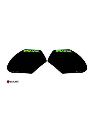Kawasaki Zx10R Yan Sticker Seti 2009-15